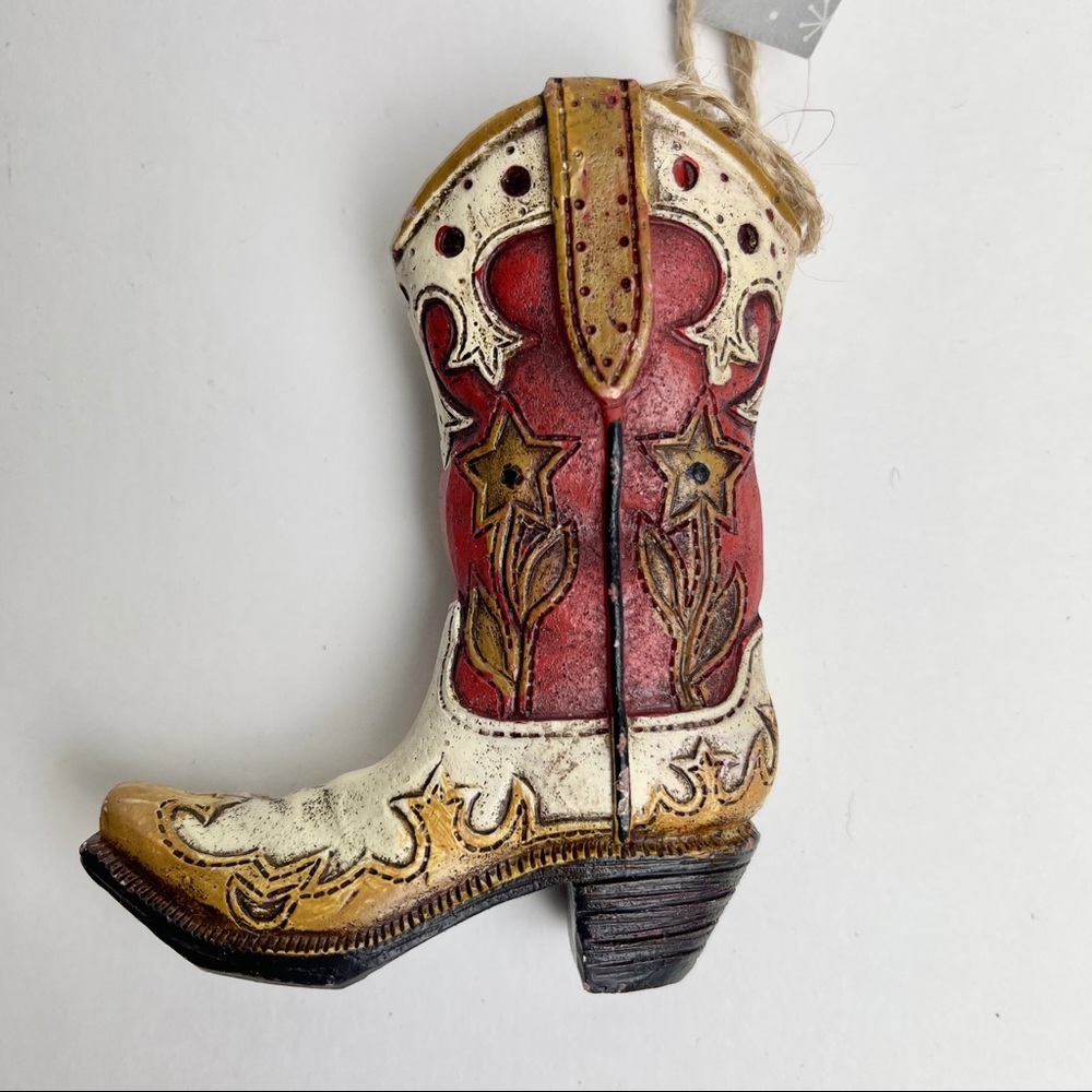Holiday Boot Ornament - Picture 2 of 6